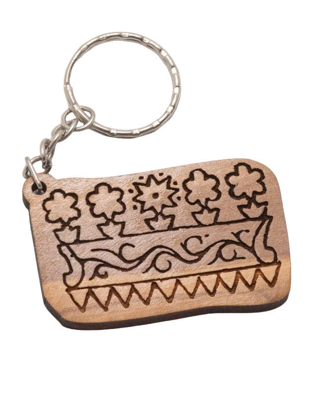 Flower Pot Keychain