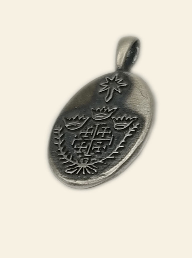 Silver Jerusalem Cross Pendant