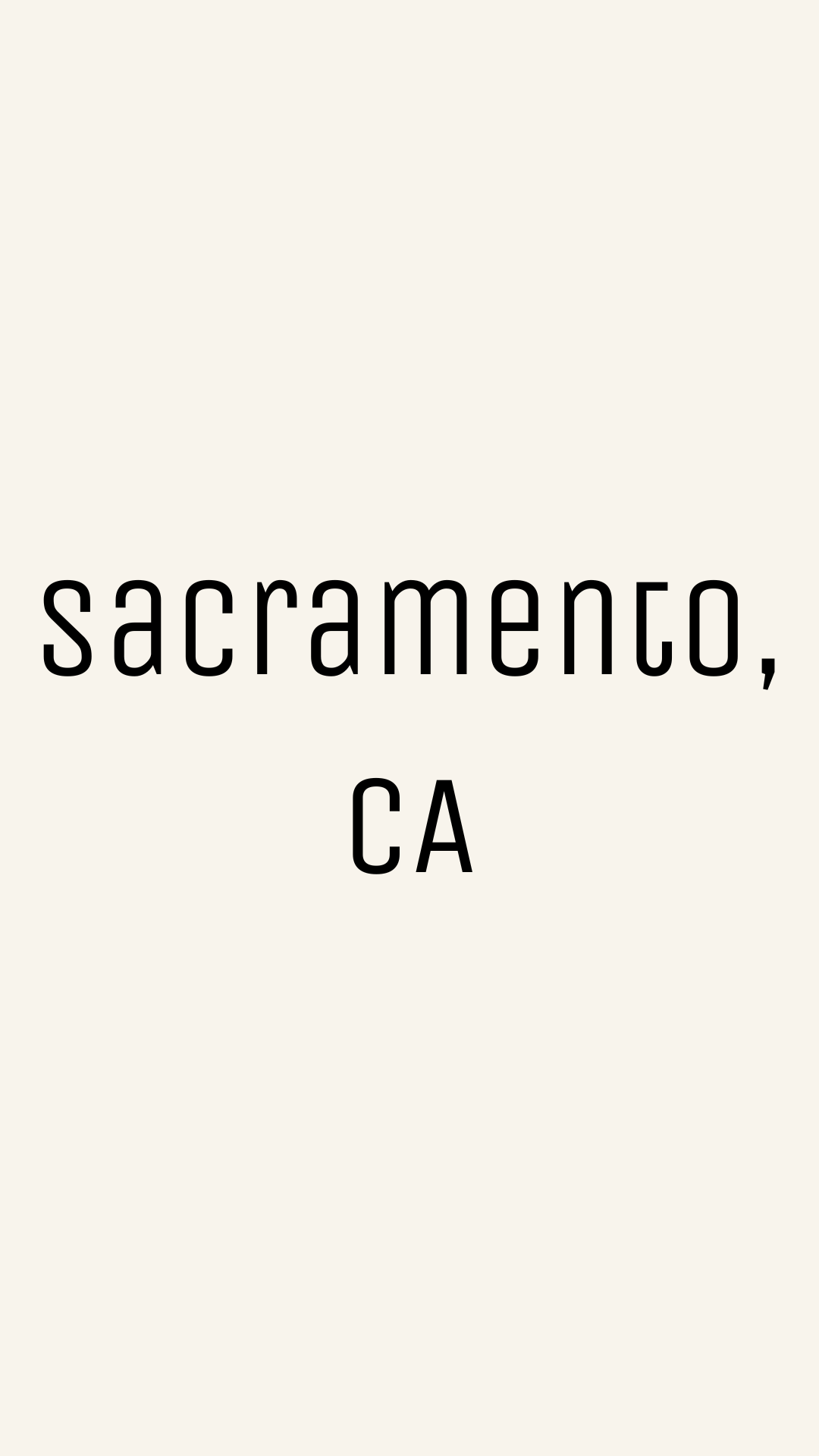 Sacramento, CA