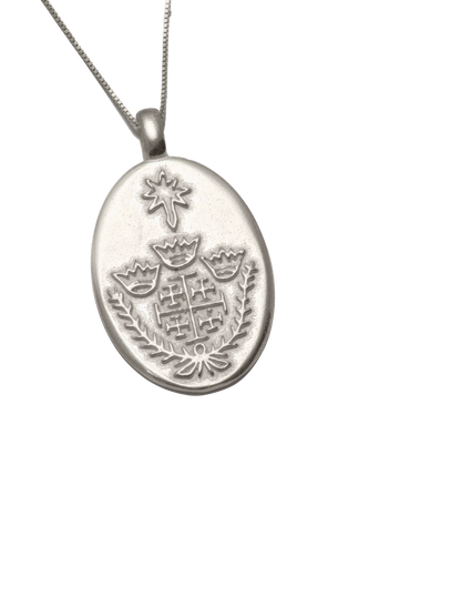 Silver Jerusalem Cross Pendant