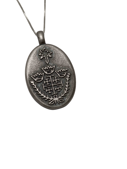 Silver Jerusalem Cross Pendant