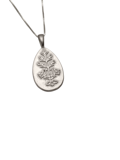 Silver Love and Family Pendant
