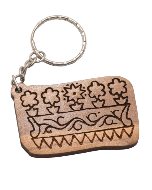 Flower Pot Keychain