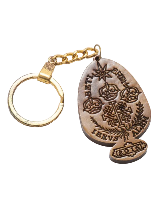 Jerusalem Cross Keychain