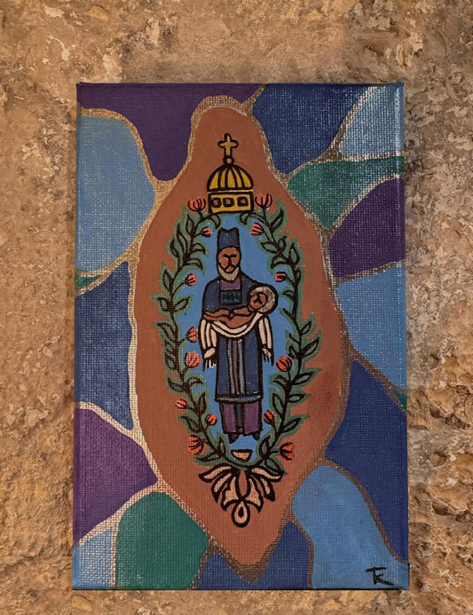 Stained Glass “Presentation of Jesus at the Temple”