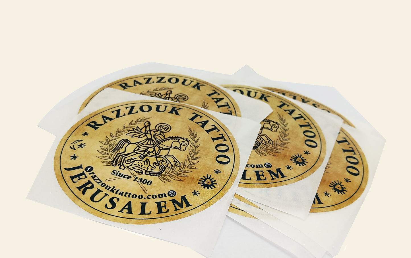 Razzouk Tattoo Stickers